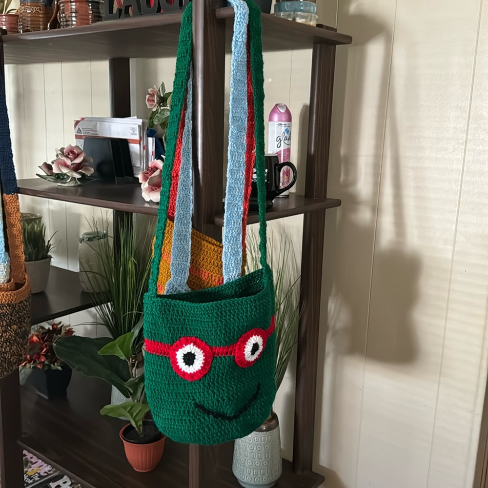 Croshet crossedbody bags hand made various color !
